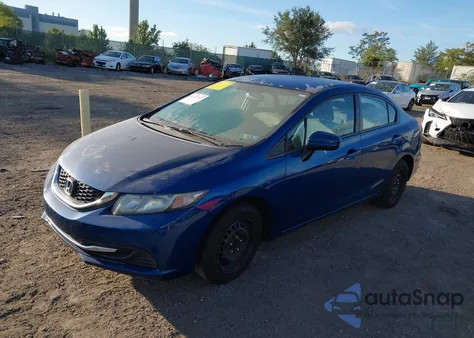 2015 Honda Civic Lx from USA, damaged, VIN 2HGFB2F55FH501605